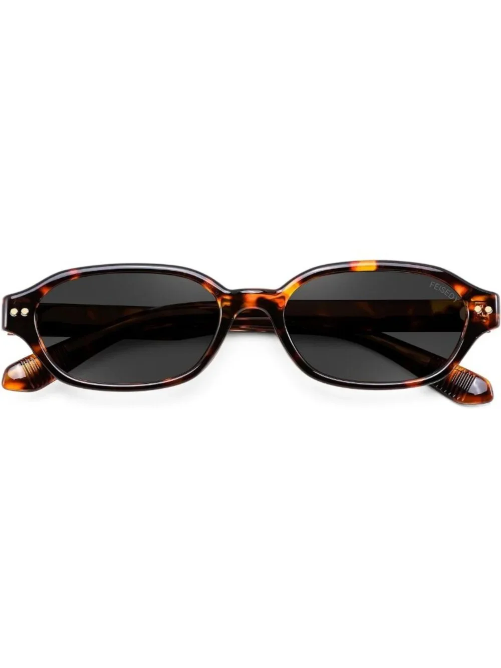 Retro Polarized Rectangle Sunglasses for Women & Men | Y2K 90s Style Sunnies